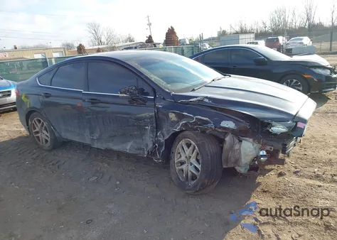 2014 Ford Fusion Se from USA, damaged, VIN 1FA6P0H76E5358405